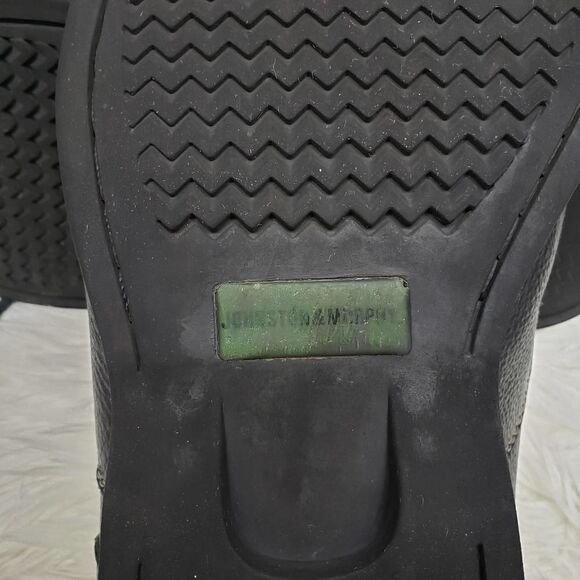 Johnston & Murphy Shuler Bicycle Toe Oxfords Leather 20-7222 Black Lace up 13 M - Picture 11 of 12